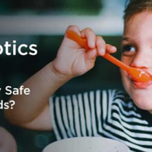 In what ways probiotics intake will benefit a kids health?